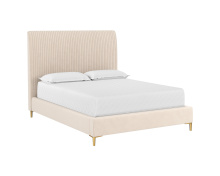 Sunpan 109221 - Harris Bed - Queen - Casablanca Cloud